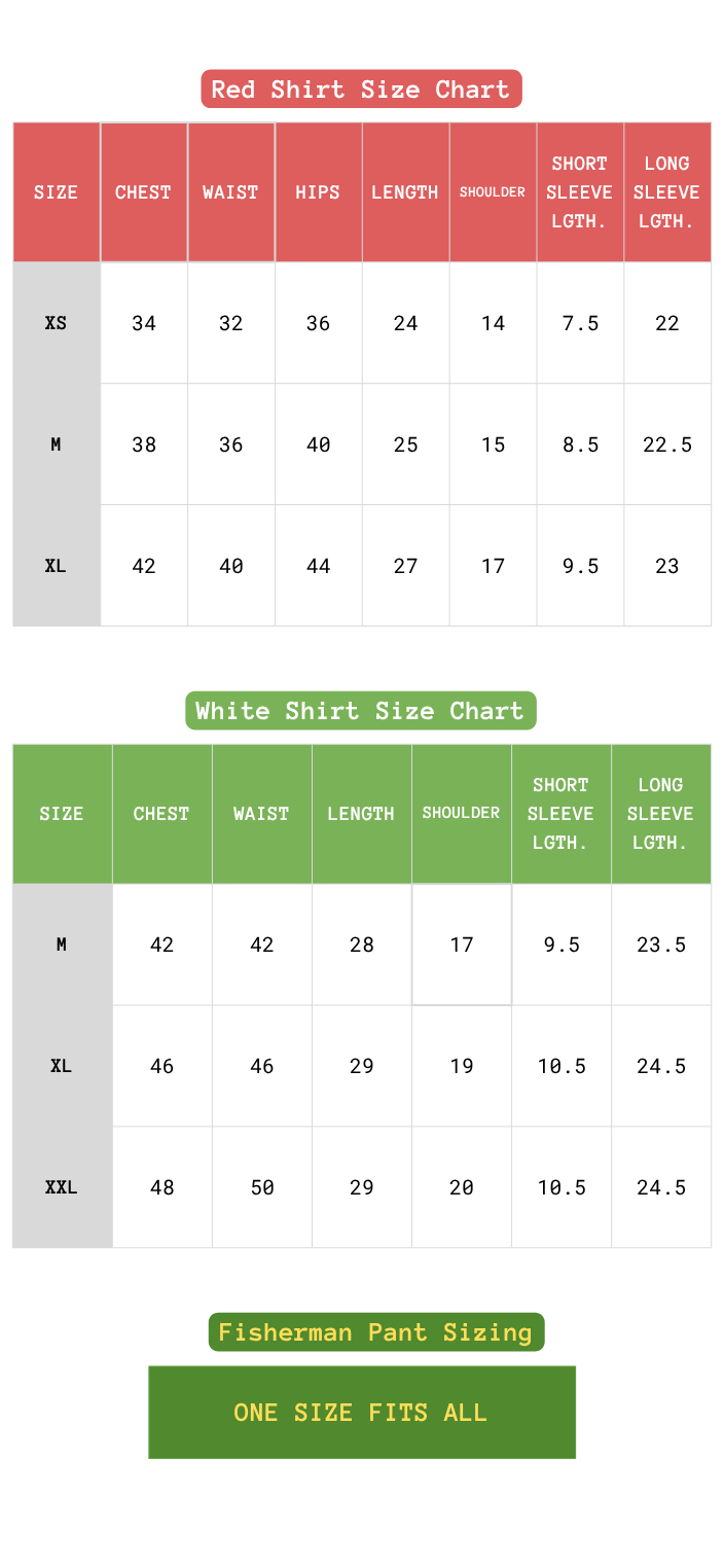 🔎 Sizing