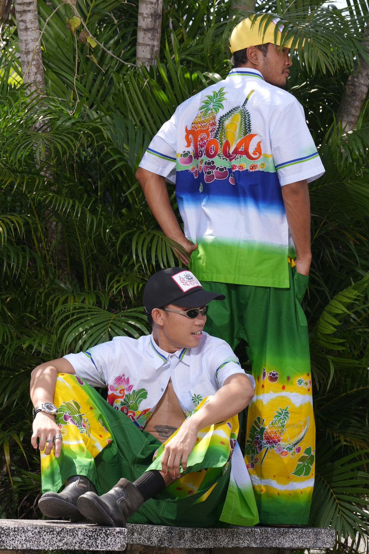 Thai Biennale Uniform White Shirt